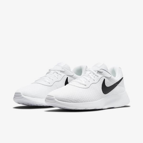 Zapatillas Nike Tanjun Hombre Blancas Negras | NK635HNC