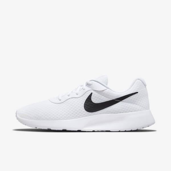 Zapatillas Nike Tanjun Hombre Blancas Negras | NK635HNC