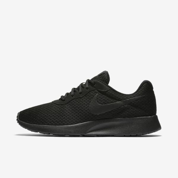 Zapatillas Nike Tanjun Hombre Negras Gris Oscuro | NK294RMN