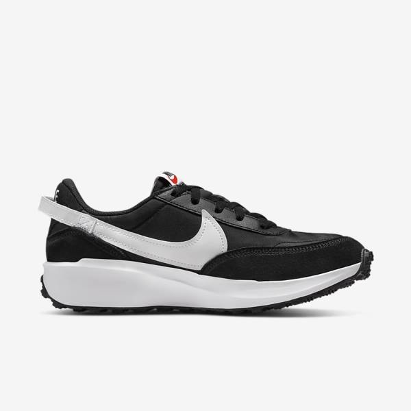 Zapatillas Nike Waffle Debut Mujer Negras Naranjas Blancas | NK657AOL