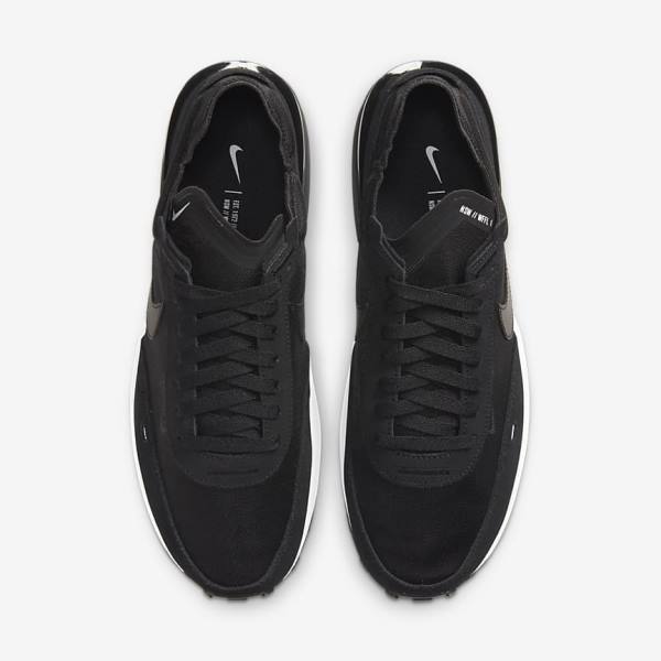 Zapatillas Nike Waffle One Hombre Negras Blancas Naranjas Negras | NK503VZR