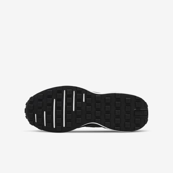 Zapatillas Nike Waffle One Older Niños Gris Oscuro Negras Verde | NK874UNY