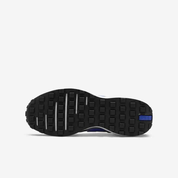 Zapatillas Nike Waffle One Older Niños Obsidian Oscuro Negras Azul Real | NK846RUI