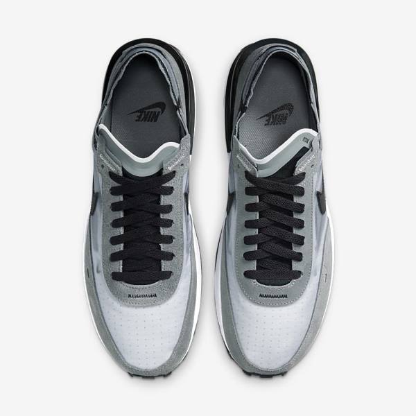 Zapatillas Nike Waffle One SE Hombre Gris Blancas Gris Negras | NK951ZCS