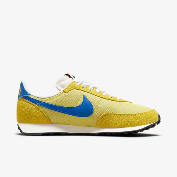 Zapatillas Nike Waffle Trainer 2 SD Hombre Amarillo Doradas Azul Real | NK564RTP