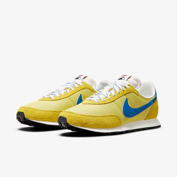 Zapatillas Nike Waffle Trainer 2 SD Hombre Amarillo Doradas Azul Real | NK564RTP