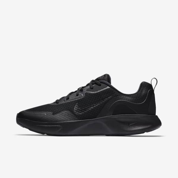 Zapatillas Nike Wearallday Hombre Negras | NK574OZW