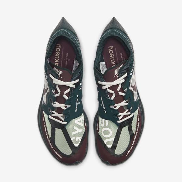 Zapatillas Nike ZoomX Vaporfly Next% x Gyakusou Mujer Burdeos | NK851GAE