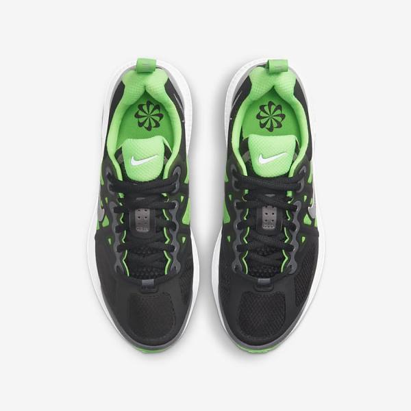 Zapatillas Para Caminar Nike Air Max Genome Older Niños Negras Gris Verde | NK296LJV