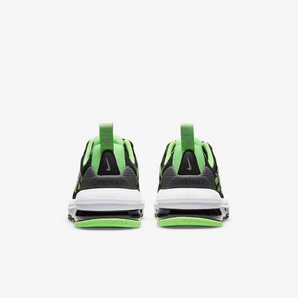 Zapatillas Para Caminar Nike Air Max Genome Older Niños Negras Gris Verde | NK296LJV