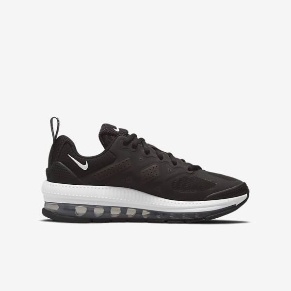 Zapatillas Para Caminar Nike Air Max Genome Older Niños Negras Gris Oscuro Blancas | NK375QPG