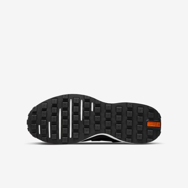 Zapatillas Para Caminar Nike Waffle One Older Niños Negras Blancas Naranjas Negras | NK678HJR