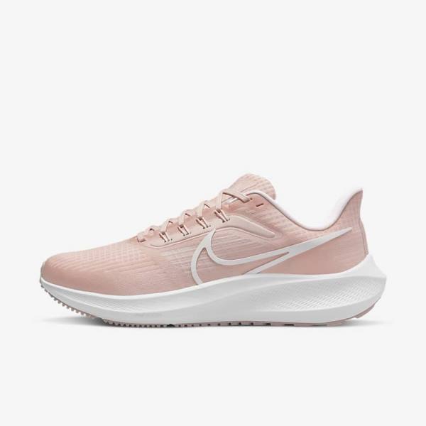 Zapatillas Running Nike Air Zoom Pegasus 39 Carretera Mujer Rosas Rosas Claro Blancas | NK708QXG