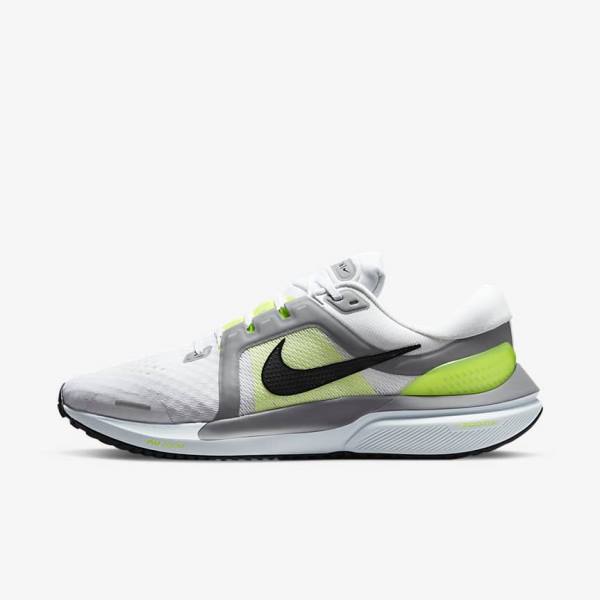 Zapatillas Running Nike Air Zoom Vomero 16 Hombre Blancas Gris Negras | NK208OWR