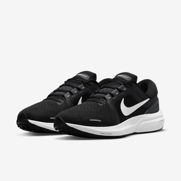 Zapatillas Running Nike Air Zoom Vomero 16 Carretera Hombre Negras Gris Oscuro Blancas | NK301HTQ