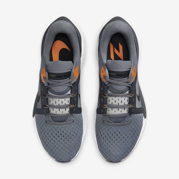 Zapatillas Running Nike Air Zoom Vomero 16 Carretera Hombre Gris Gris Oscuro Negras | NK503NVZ