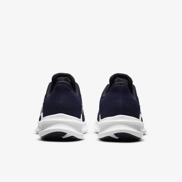 Zapatillas Running Nike Downshifter 11 Carretera Hombre Azul Marino Obsidian Oscuro Blancas | NK024TYQ