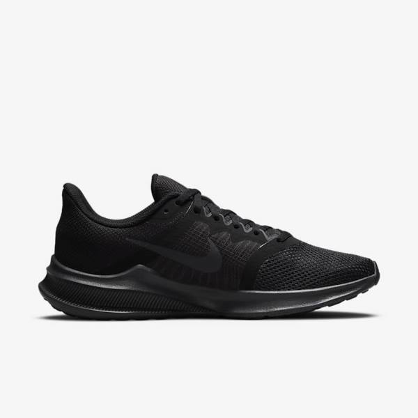 Zapatillas Running Nike Downshifter 11 Carretera Mujer Negras Gris Gris Oscuro | NK374LGO