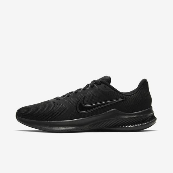 Zapatillas Running Nike Downshifter 11 Carretera Hombre Negras Gris Claro Gris Oscuro | NK697XLO