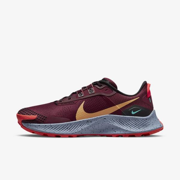 Zapatillas Running Nike Pegasus Trail 3 Trail Hombre Negras Rojas Claro Marrones | NK281AVT