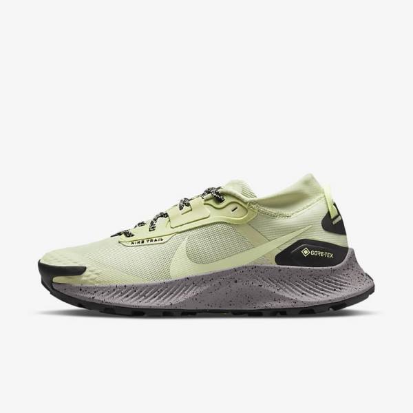 Zapatillas Running Nike Pegasus Trail 3 GORE-TEX Impermeables Trail Mujer Verde Oliva Negras Gris | NK614YWO