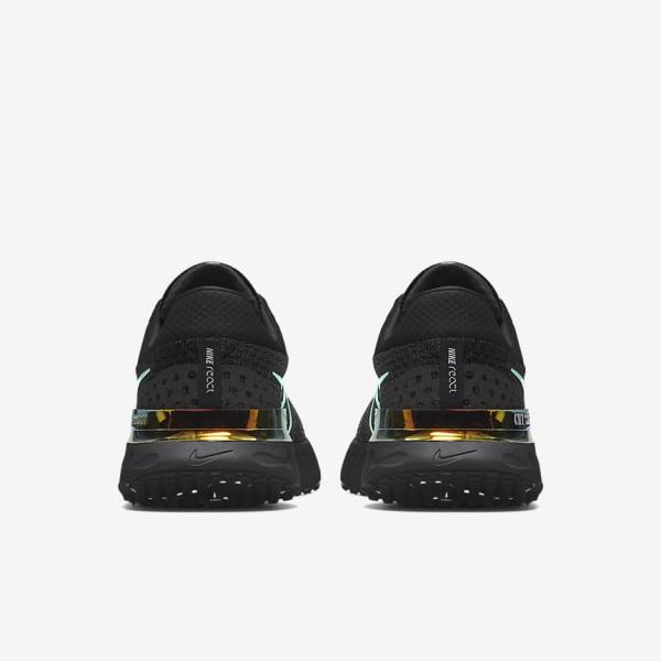 Zapatillas Running Nike React Infinity Run 3 By You Custom Carretera Mujer Negras | NK682JAU