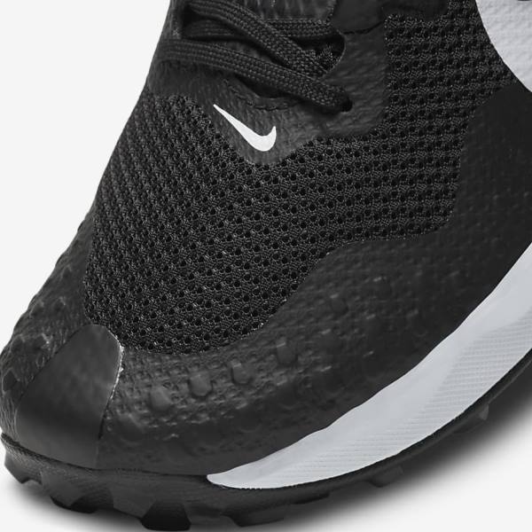 Zapatillas Running Nike Wildhorse 7 Trail Hombre Negras Gris Oscuro Plateadas | NK472MDS