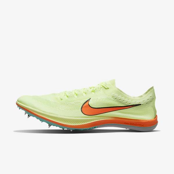 Zapatillas Running Nike ZoomX Dragonfly Athletics Distance Spikes Mujer Turquesa Negras Naranjas | NK892NSL