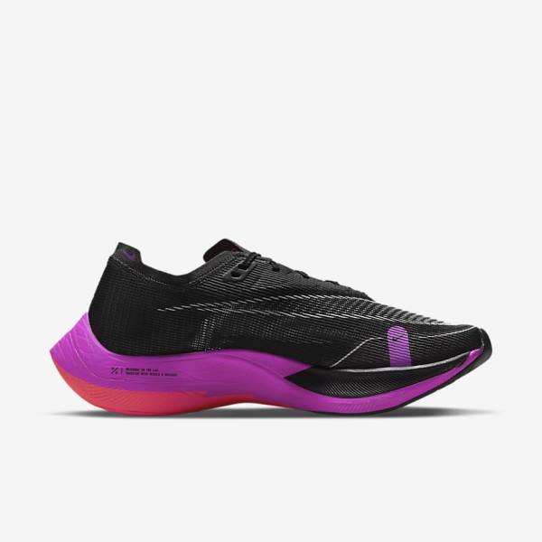 Zapatillas Running Nike ZoomX Vaporfly Next% 2 Carretera Carreras Hombre Negras Moradas Gris Rojas | NK297IRY