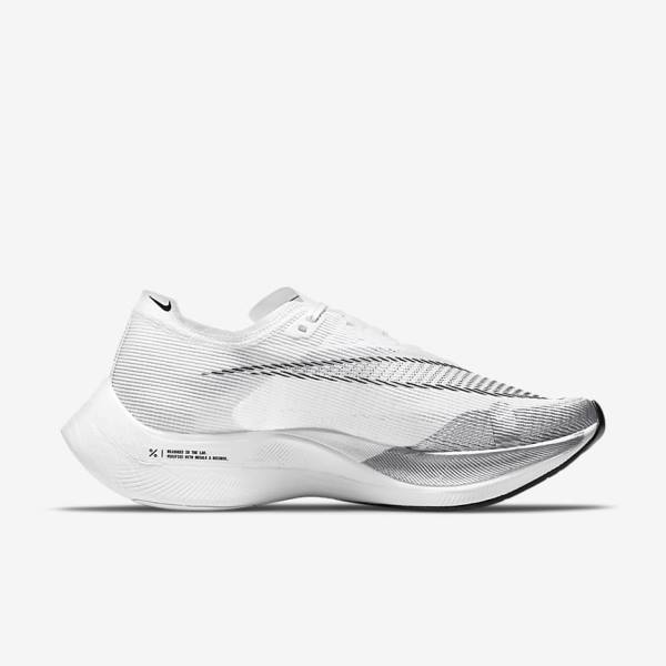 Zapatillas Running Nike ZoomX Vaporfly Next% 2 Carretera Carreras Hombre Negras Metal Doradas Blancas | NK324JNX