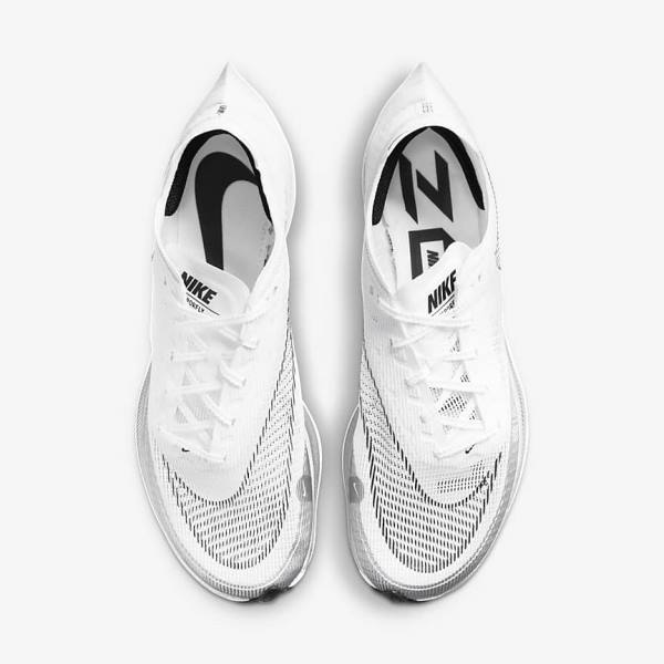 Zapatillas Running Nike ZoomX Vaporfly Next% 2 Carretera Carreras Hombre Negras Metal Doradas Blancas | NK324JNX