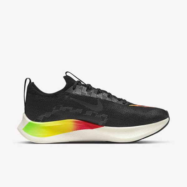 Zapatillas Running Nike Zoom Fly 4 Carretera Hombre Naranjas Negras | NK873LNE