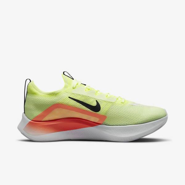 Zapatillas Running Nike Zoom Fly 4 Carretera Hombre Negras Gris Oscuro Azules Blancas | NK902PZG