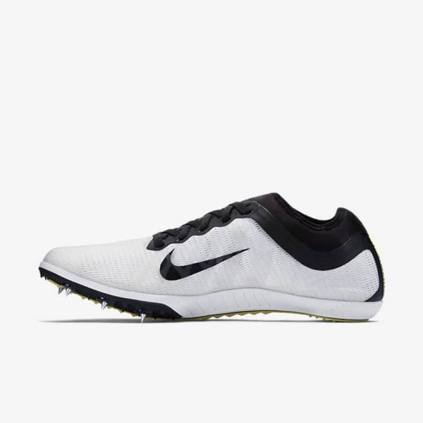 Zapatillas Running Nike Zoom Mamba 3 Unisex Distance Spike Mujer Blancas Negras | NK321ARV