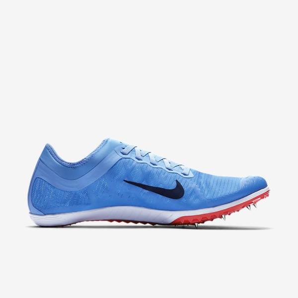 Zapatillas Running Nike Zoom Mamba 3 Unisex Distance Spike Hombre Azules Rojas Claro Azules | NK419GBU