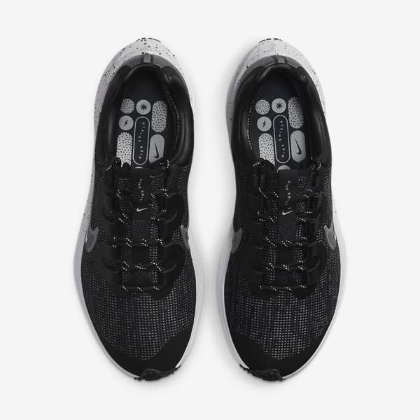 Zapatillas Running Nike Zoom Winflo 8 Shield Weatherised Carretera Mujer Negras Metal Plateadas Azules Gris | NK061GEB