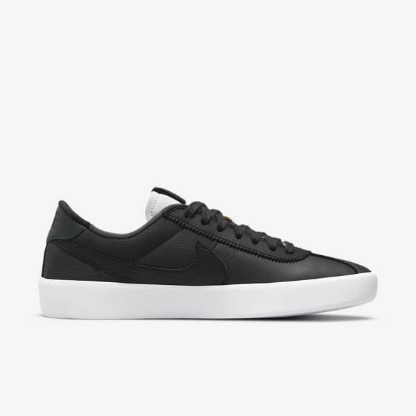 Zapatillas Skate Nike SB Bruin React Hombre Gris Oscuro Blancas Negras | NK619HZA