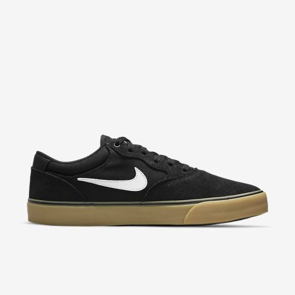 Zapatillas Skate Nike SB Chron 2 Mujer Negras Marrones Claro Blancas | NK610VFI