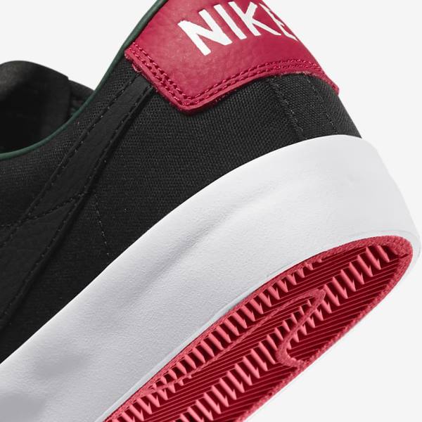 Zapatillas Skate Nike SB Zoom Blazer Low Pro GT Premium Hombre Negras Rojas Negras | NK413SQV