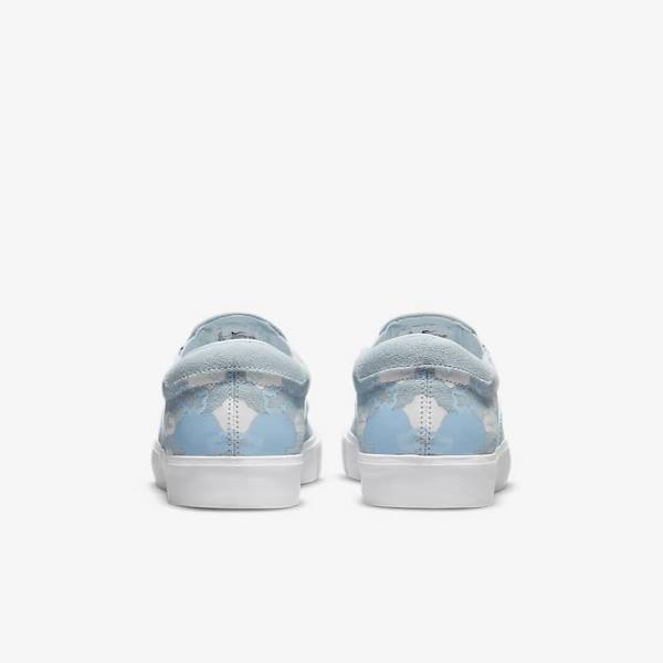 Zapatillas Skate Nike SB Zoom Verona Slip x Rayssa Leal Niños Azules Blancas Azules | NK495TJN