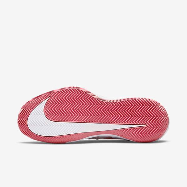 Zapatillas Tenis Nike NikeCourt Air Zoom Vapor Pro Clay Court Mujer Blancas Rosas Azules Claro | NK918LCR