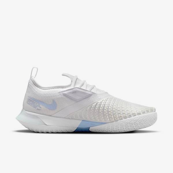 Zapatillas Tenis Nike NikeCourt React Vapor NXT Hard Court Mujer Blancas | NK310RQW