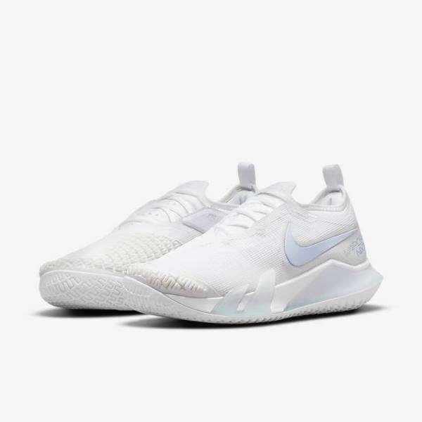 Zapatillas Tenis Nike NikeCourt React Vapor NXT Hard Court Mujer Blancas | NK310RQW