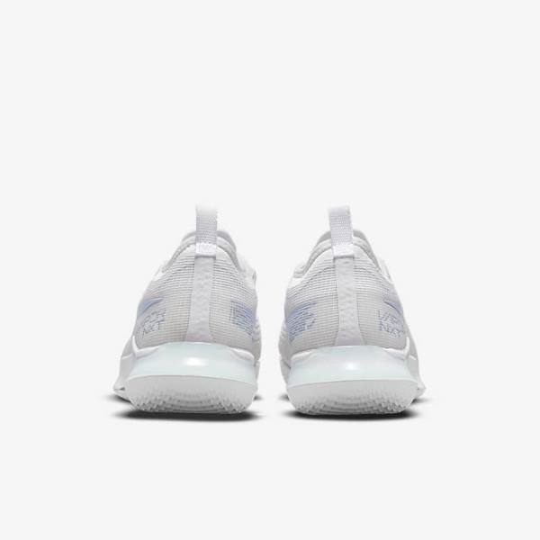 Zapatillas Tenis Nike NikeCourt React Vapor NXT Hard Court Mujer Blancas | NK310RQW