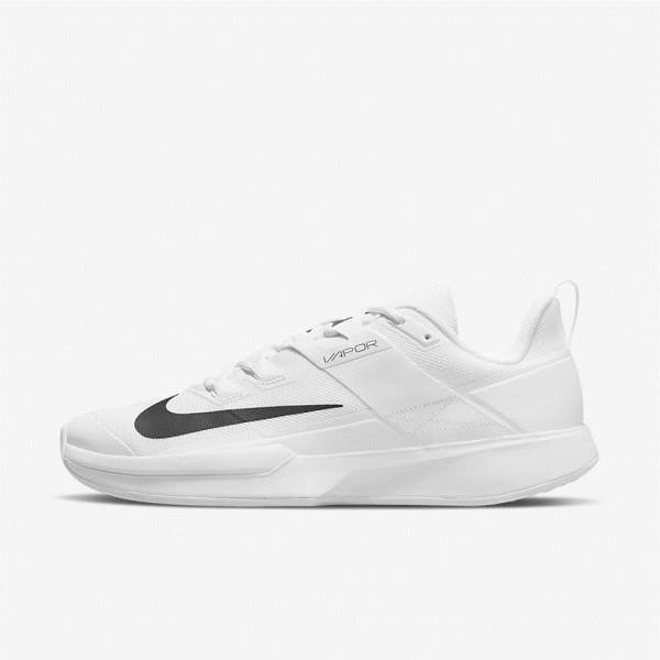 Zapatillas Tenis Nike NikeCourt Vapor Lite Hard Court Hombre Blancas Negras | NK710QEK