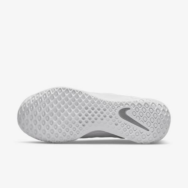 Zapatillas Tenis Nike NikeCourt Zoom NXT Hard Court Mujer Blancas Gris Metal Plateadas | NK059CUI