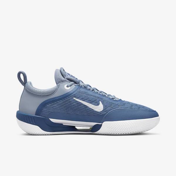 Zapatillas Tenis Nike NikeCourt Zoom NXT Clay Court Hombre Azul Marino Blancas | NK576EUF