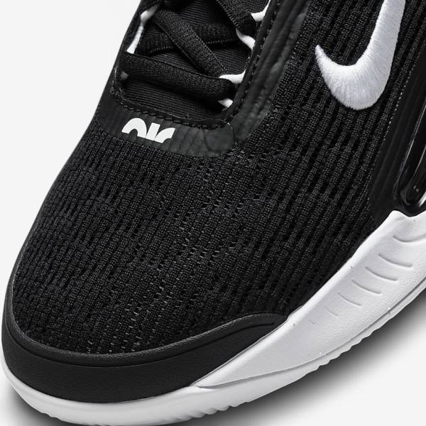 Zapatillas Tenis Nike NikeCourt Zoom NXT Clay Court Hombre Negras Blancas | NK750JSL