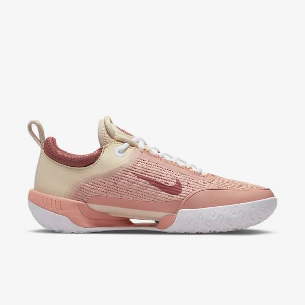 Zapatillas Tenis Nike NikeCourt Zoom NXT Hard Court Mujer Blancas Rojas | NK763EZP