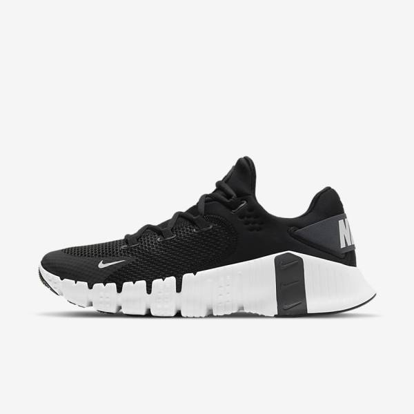 Zapatillas Training Nike Free Metcon 4 Hombre Negras Gris | NK837YPB